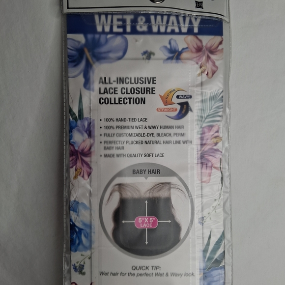 Ibiza Natural Virgin Human Hair Lace Closure - Dark Brown - Picture 9 of 11